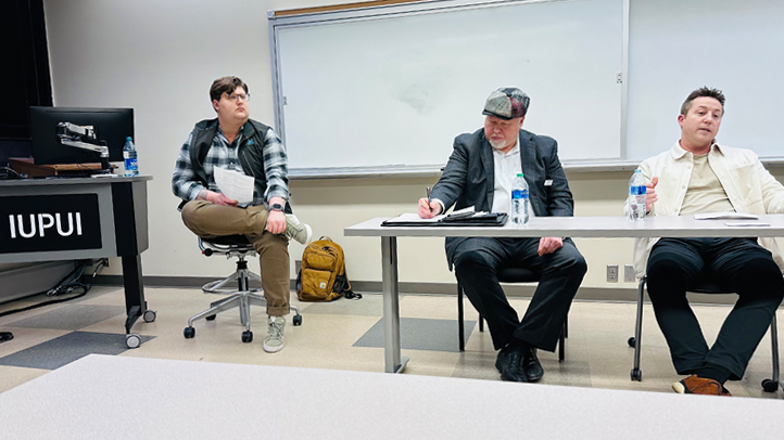 IUPUI Kelley School of Business holds a Discussion panel for young entrepreneurs at the Real Estate and Entrepreneurship week.