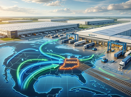 Nearshoring Is Reshaping North American Supply Chains: Here’s What It Means for Indiana Industrial Space