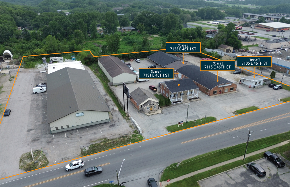 7115 – 7147 E 46th Street <br> Indianapolis – IN 46226