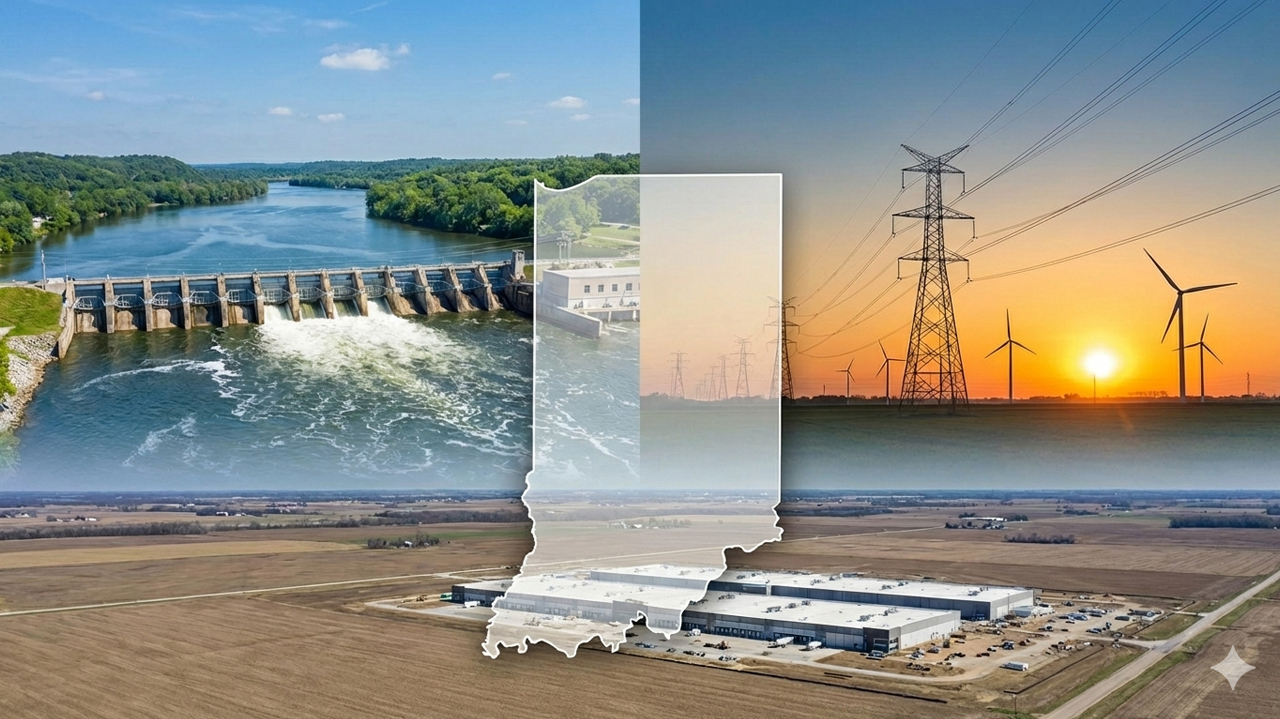Water, Power, Land Why Indiana is the Next Logical Move for Traditional & Micro Data Centers