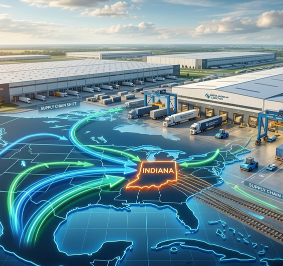 Nearshoring Is Reshaping North American Supply Chains: Here’s What It Means for Indiana Industrial Space